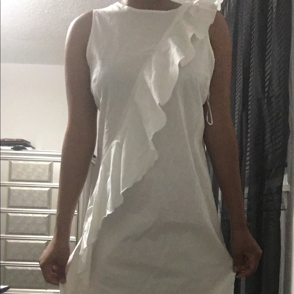 Classy white dress